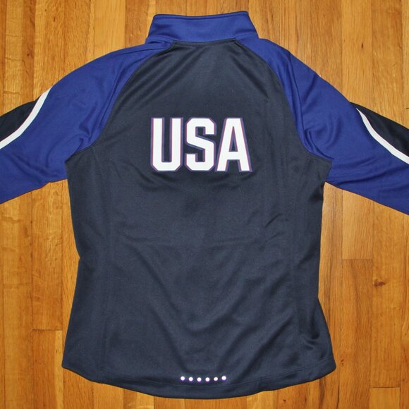 Nike Team USA 2016 Rio Olympics Track Knit Jacket & Pants Womens L Tracksuit - Picture 5 of 12